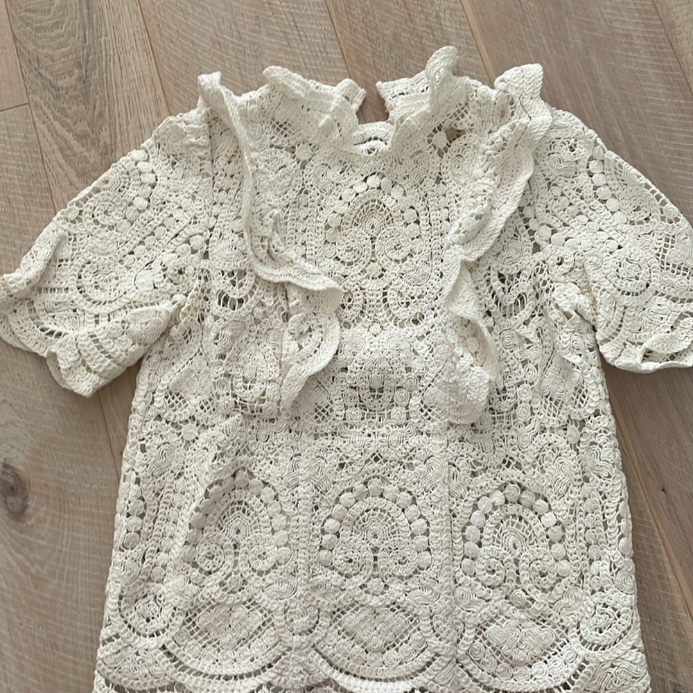Sezane Paulleta Blouse. 36 - Picture 10 of 12